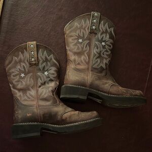 Ariat Black Sole Cowboy Boots